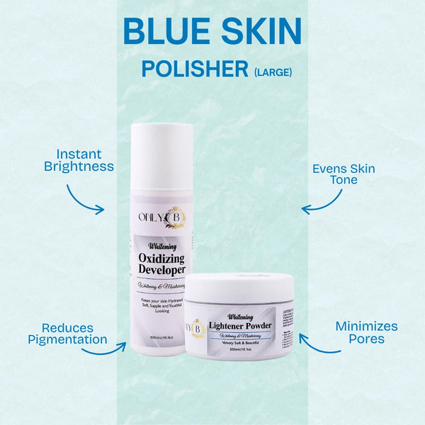 Blue skin polisher (Large)